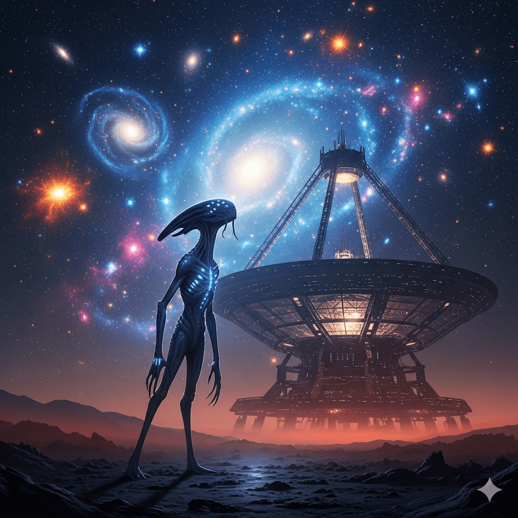 Alien a la escucha