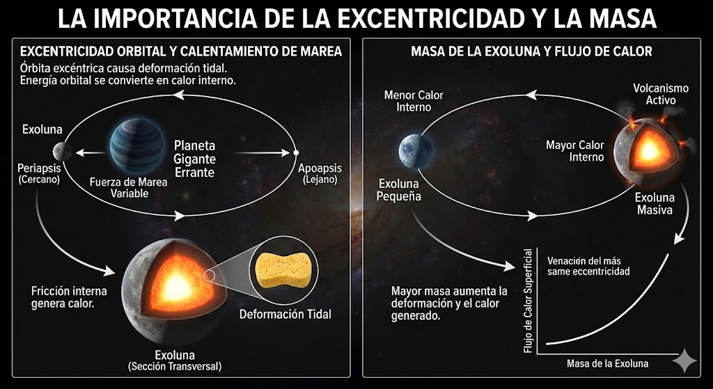 importancia de la excentricidad de masa